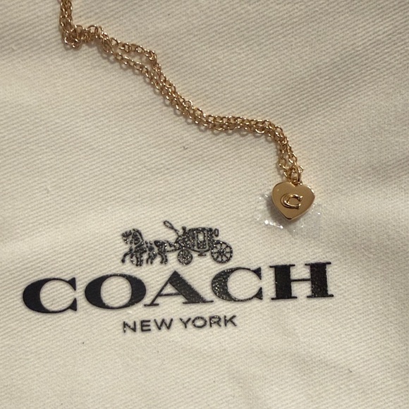 COACH
Necklace with Heart-Shaped Pendant - Gold - Picture 5 of 6